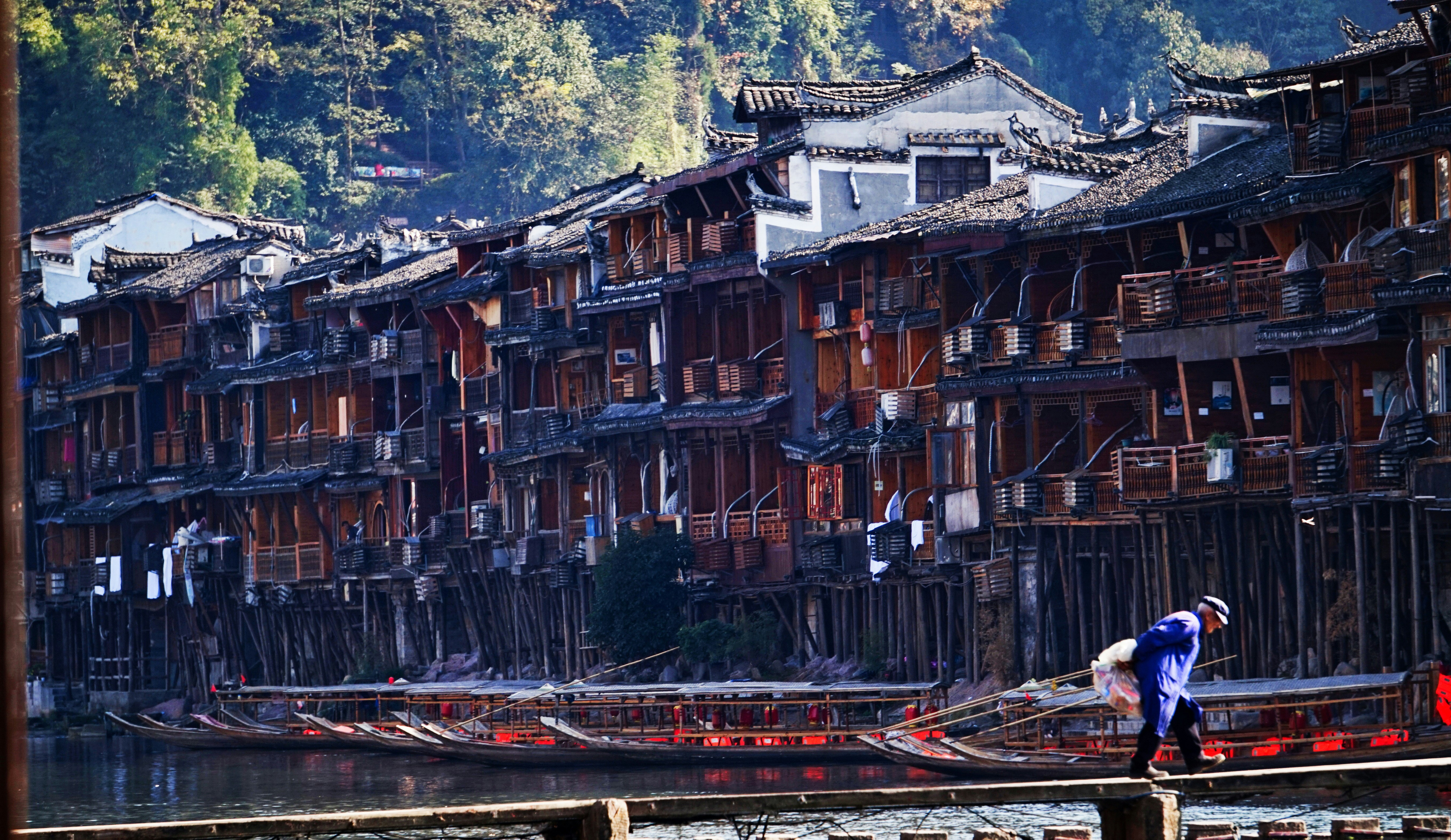 武陵山区古朴村寨